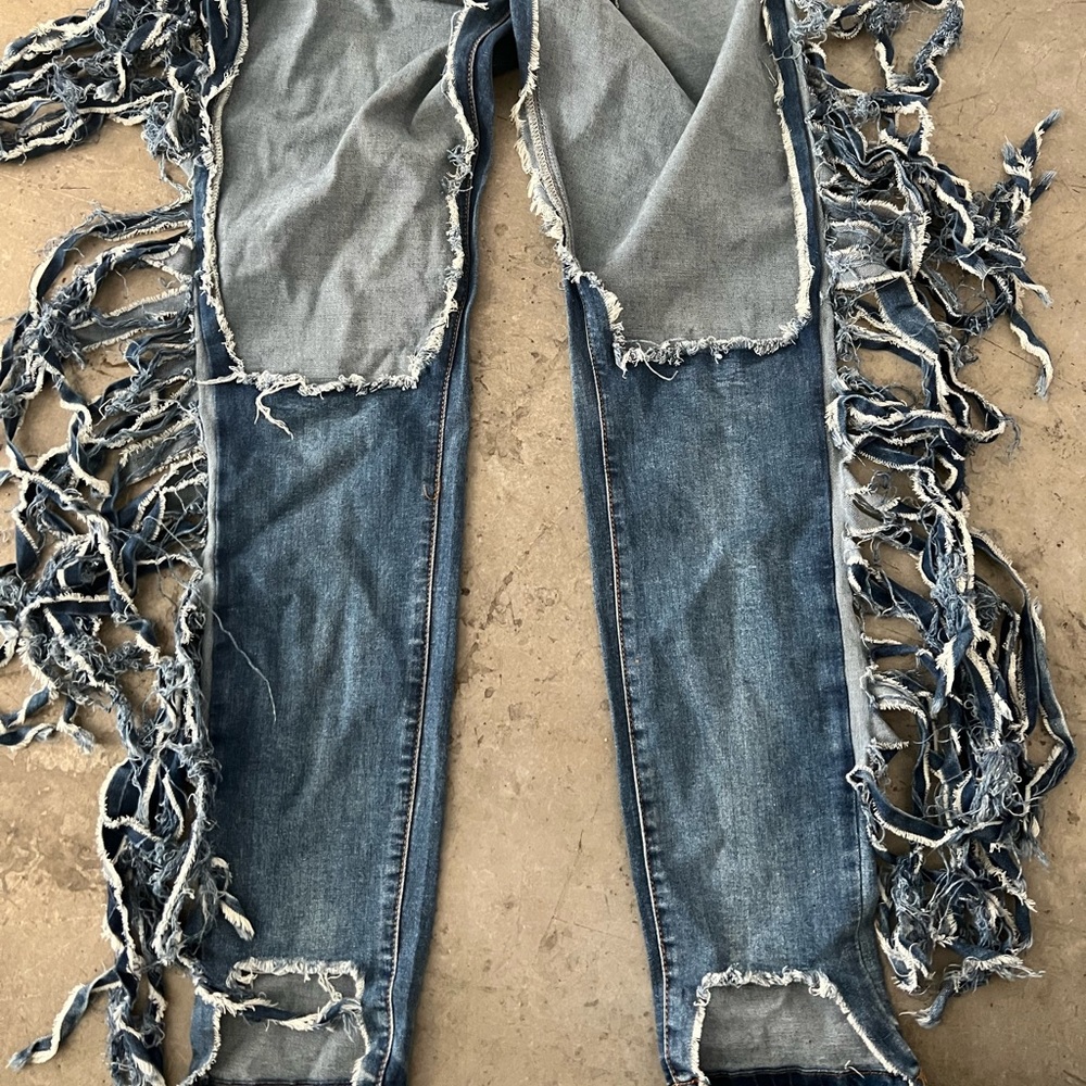 Distressed Jeans